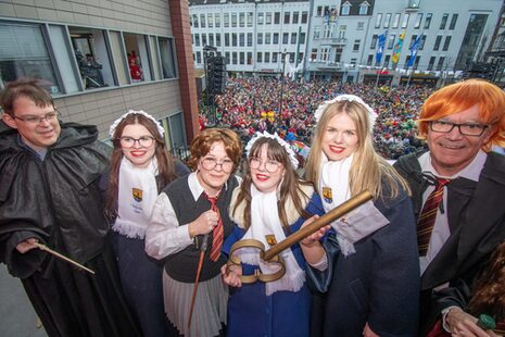 Sturm auf das Beueler Rathaus