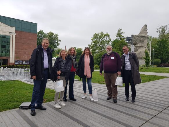 Delegationsteilnehmer*innen aus Bonn