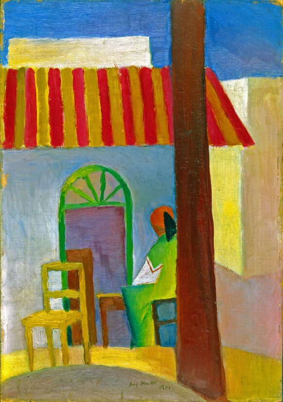 August Macke Türkisches Café 1914