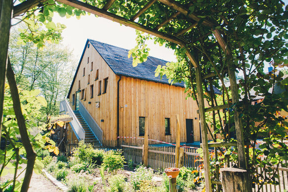 Außenaufnahme des Hauses der Natur