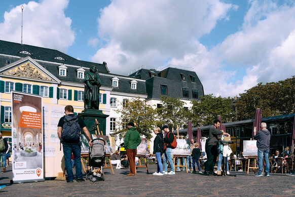 Mobilitätstag 2023 auf dem Münsterplatz