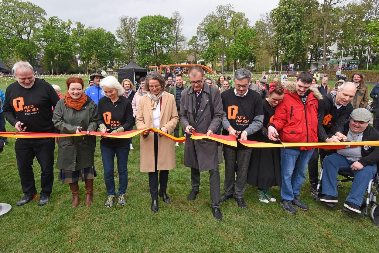 Offizielle Einweihung des Reuterparks