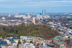 Luftaufnahme : Godesburg und Regierungsviertel