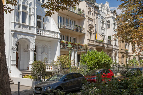 Die Poppelsdorfer Allee ist eine der schönsten Prachtstraßen in Bonn