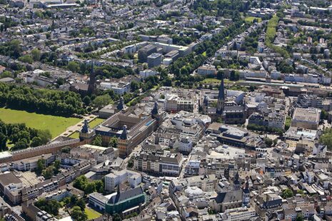 Luftbild - Ausschnitt Bonn und Poppelsdorf