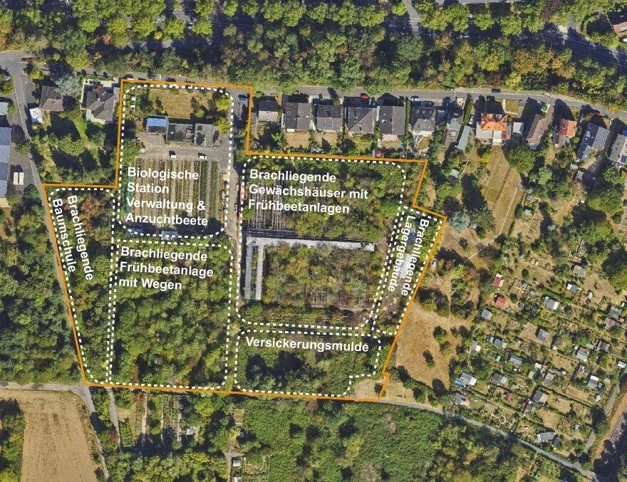 Gebietsübersicht aktuelle Nutzungen, Stottrop Stadtplanung auf Grundlage von Stadtplan Bonn 2023