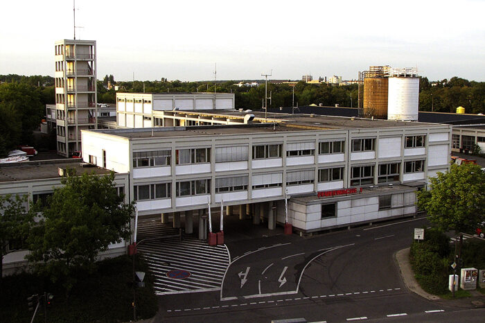 Gebäude der Feuerwache 1 im Lievelingsweg in Bonn.