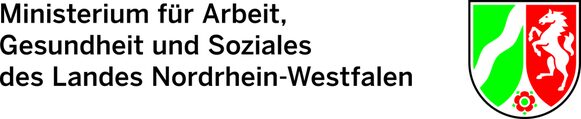 Logo Ministerium für Arbeit, Gesundheit und Soziales des Landes Nordrhein-Westfalen