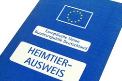 Muster des Europäischen Heimtierausweises