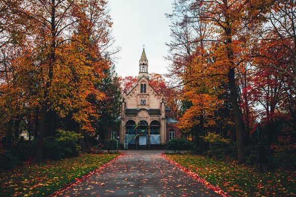 Kapelle auf dem Nordfriedhof