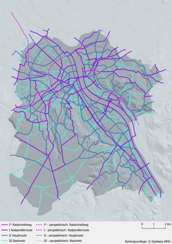 Radverkehrsnetzplan