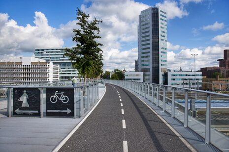 Straße in Utrecht