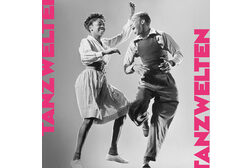 Leon James and Willa Mae Ricker demonstrating a step of the Lindy Hop