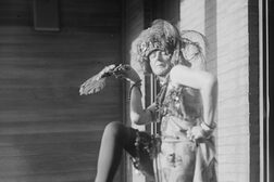 Das Bild zeigt die DADA-Baroness Elsa von Freytag-Loringhoven