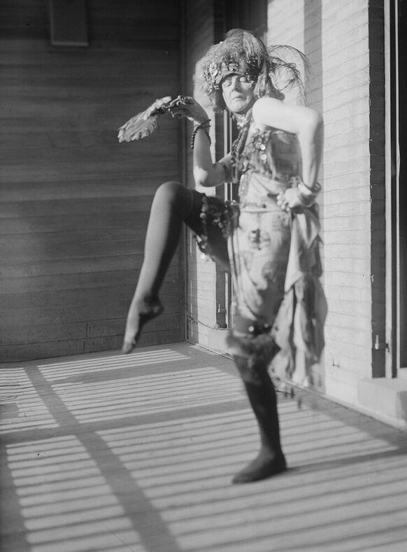 Das Bild zeigt die DADA-Baroness Elsa von Freytag-Loringhoven